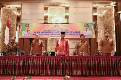 DPMD Sumatra Barat Melakukan Rapat Kordinasi Bersama BUM Des dan BUM Nag